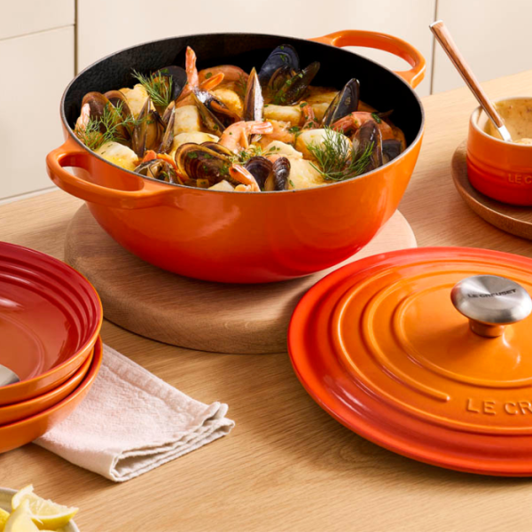 LE CREUSET - Signature - Marmite 28cm 4,90l Oranjerood
