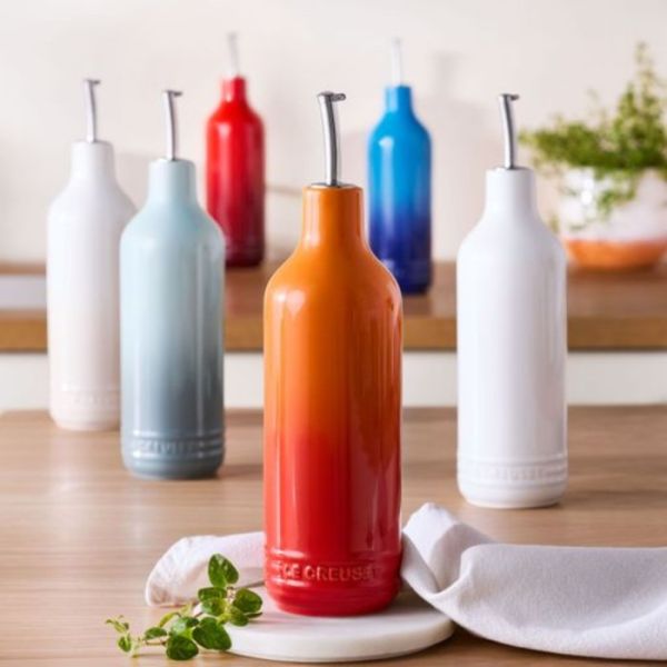 LE CREUSET - Signature - Oliefles 0,60l Kersenrood