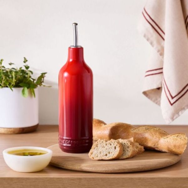 LE CREUSET - Signature - Oliefles 0,60l Kersenrood