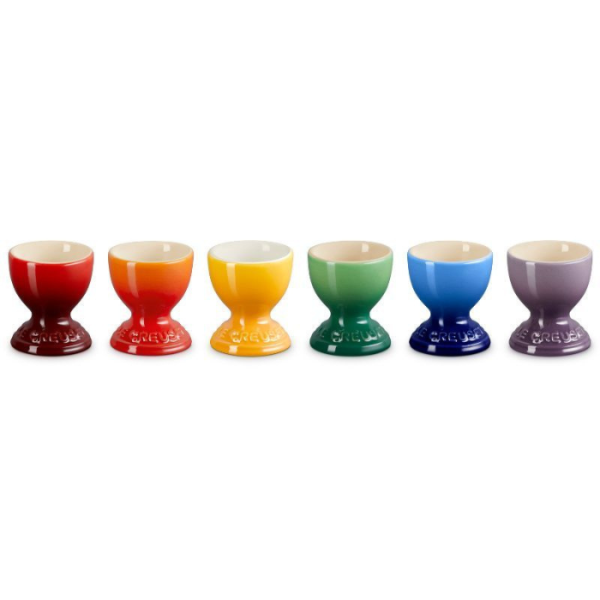 LE CREUSET - Vancouver - Eierdop New Rainbow 6-dlg