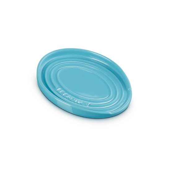 LE CREUSET - Aardewerk - Lepelhouder 15cm Caribbean Blue