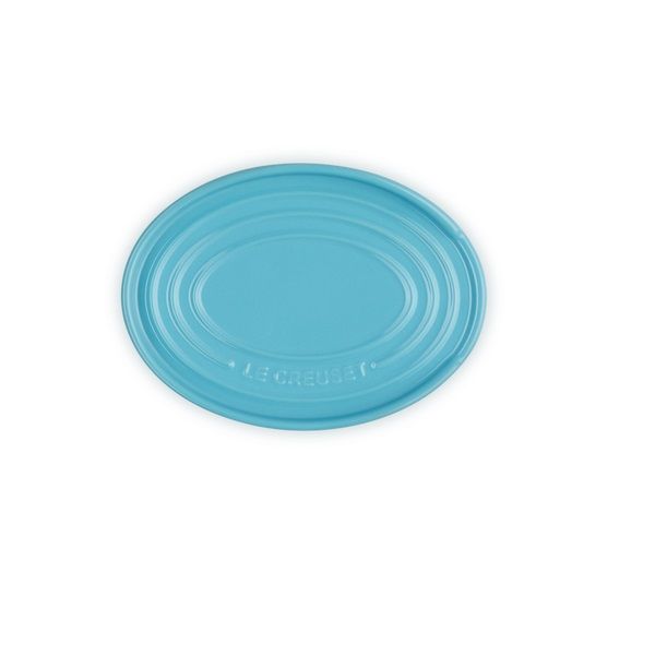 LE CREUSET - Aardewerk - Lepelhouder 15cm Caribbean Blue