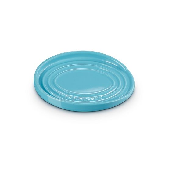 LE CREUSET - Aardewerk - Lepelhouder 15cm Caribbean Blue