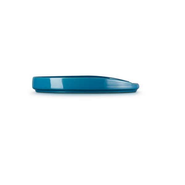 LE CREUSET - Aardewerk - Lepelhouder 15cm Deep Teal