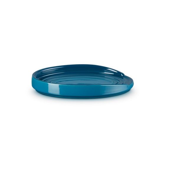 LE CREUSET - Aardewerk - Lepelhouder 15cm Deep Teal - Servies.nl