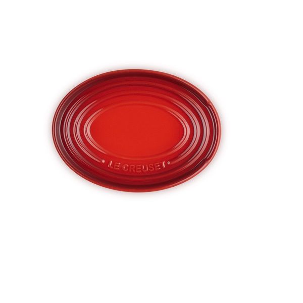 LE CREUSET - Aardewerk - Lepelhouder 15cm Kersenrood