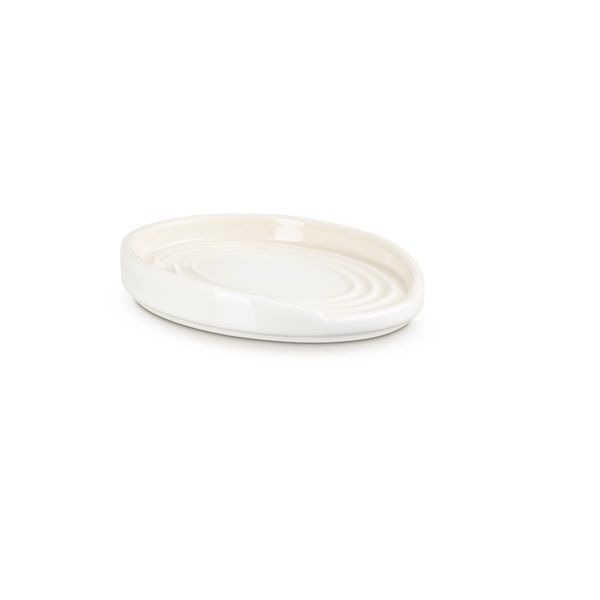 LE CREUSET - Aardewerk - Lepelhouder 15cm Meringue