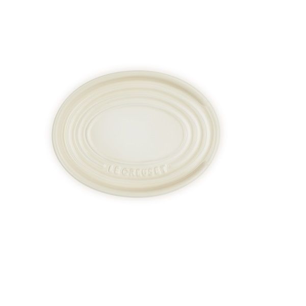 LE CREUSET - Aardewerk - Lepelhouder 15cm Meringue