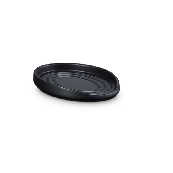 LE CREUSET - Aardewerk - Lepelhouder 15cm mat Zwart