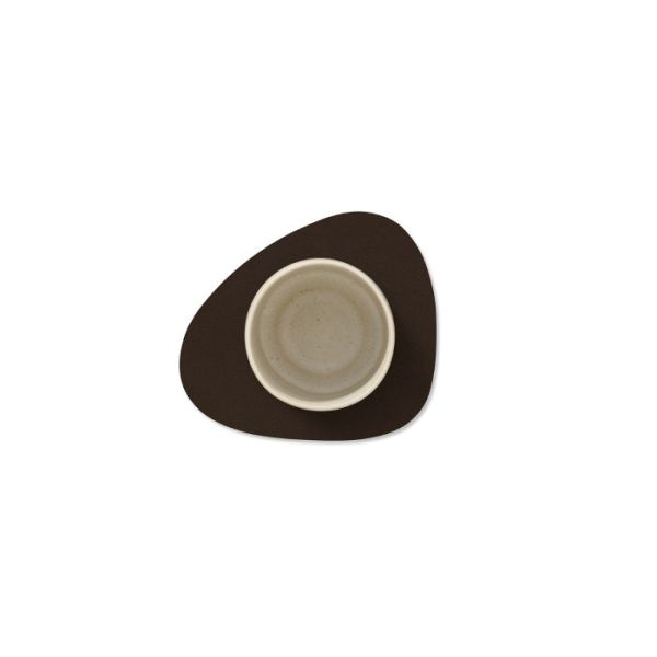 LIND DNA - Glass Mat Curve - Onderzetter 10cm Nupo Hazel