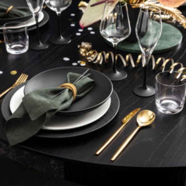 VILLEROY & BOCH - Manufacture Rock - Diep bord coupe 29cm