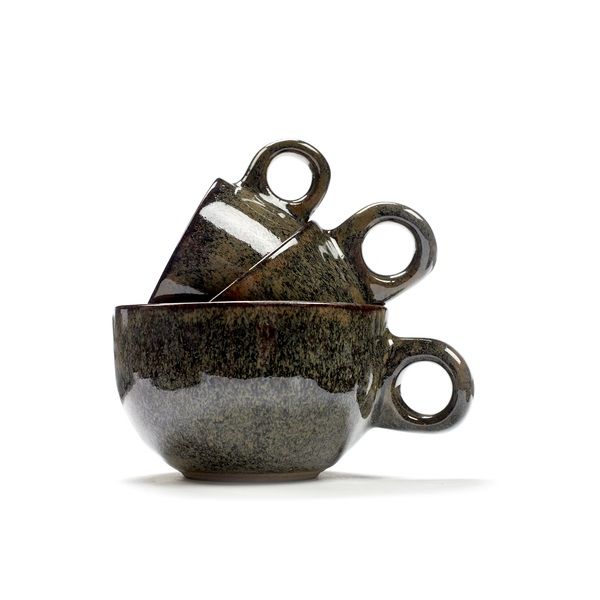 SERAX - Surface - Espressokop&schotel 0,10l Indy Grey