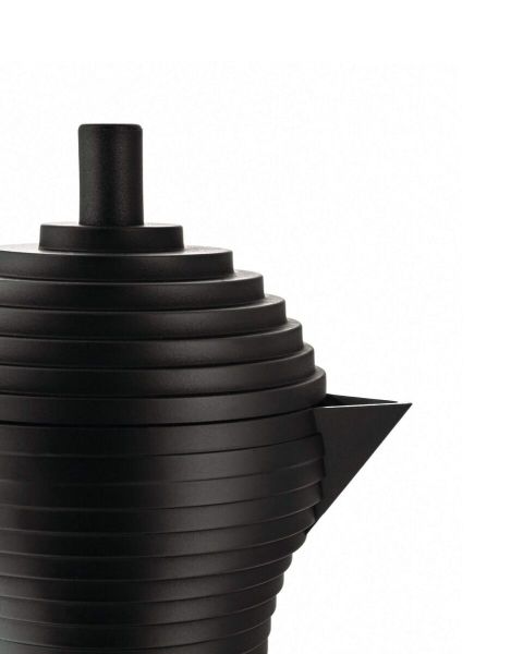  ALESSI - Pulcina - Percolator 3 kops Zwart