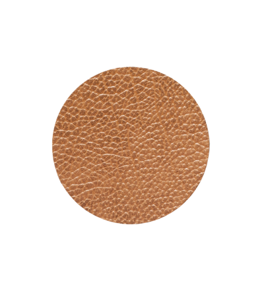 LIND DNA - Glass Mat Circle - Onderzetter 10cm Hippo Nature