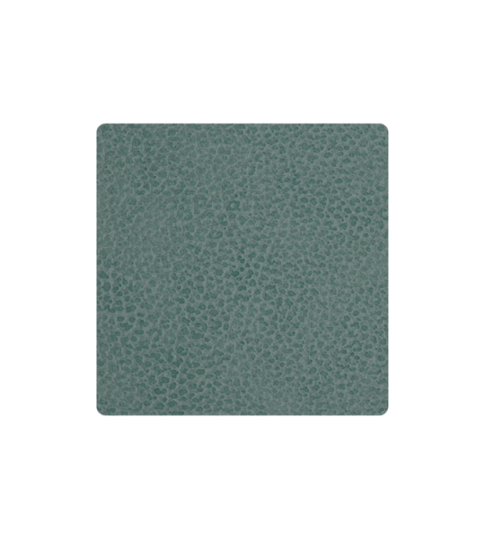 LIND DNA - Glass Mat Square - Onderzetter 10cm Hippo Pastel Green