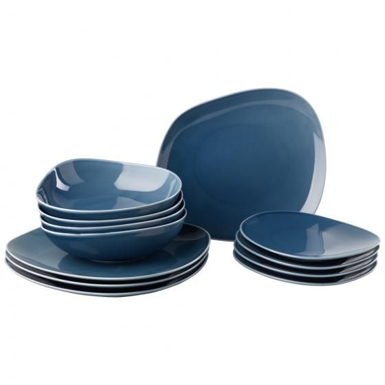 LIKE BY VILLEROY & BOCH - Organic Turquoise - Serviesset 12-dlg