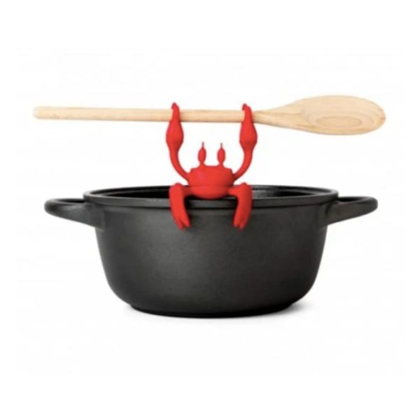 OTOTO - Cadeau - Krab Lepelhouder rood