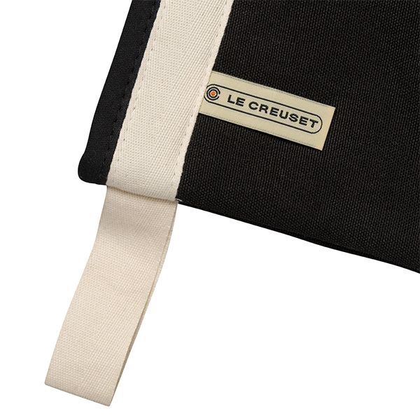 LE CREUSET - Keukentextiel - Ovenwant Zwart 35x18cm