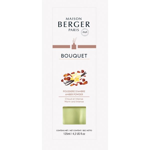 LAMPE BERGER - Parfum Berger - Geurstokjes Amber Powder