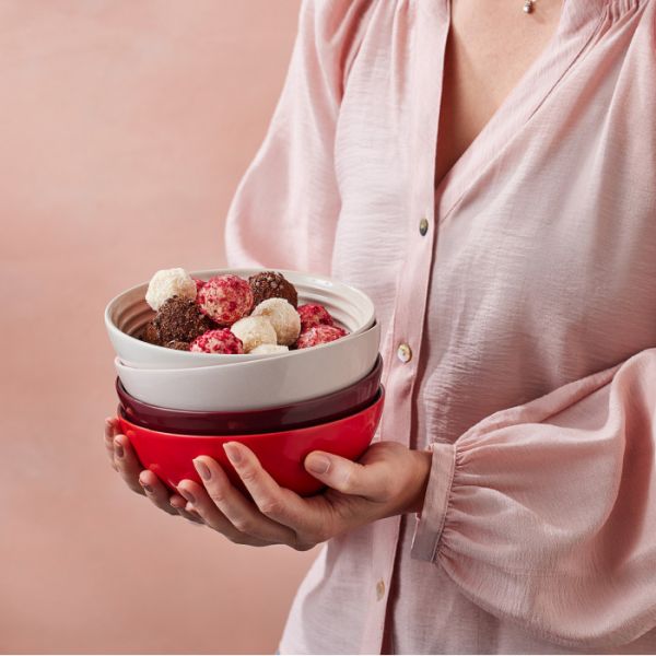 LE CREUSET - Petit Fours - Ontbijtkommen 16cm 0,65l 4-dlg
