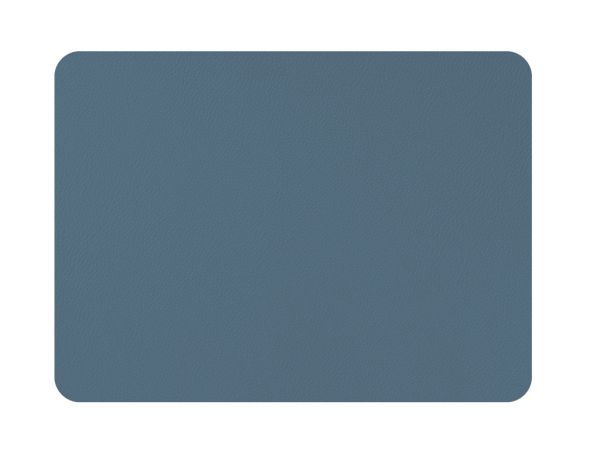MESAPIU - Placemats - Placemat Blauw leer 45x33cm