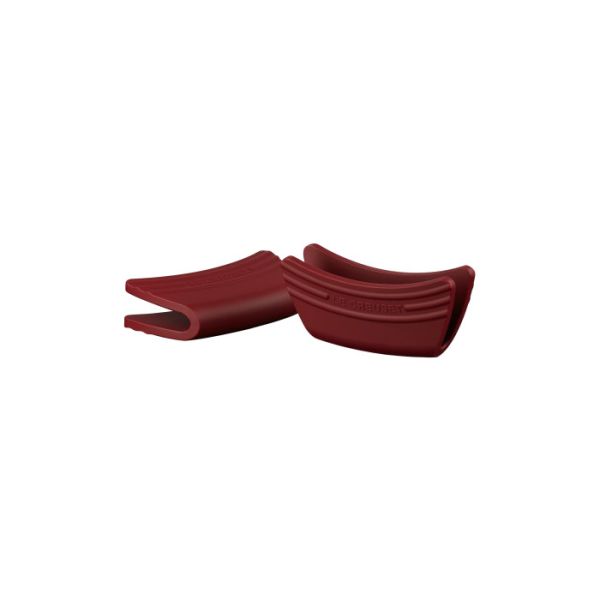 LE CREUSET - Siliconen - Set/2 handgrepen Garnet