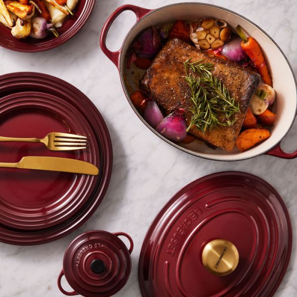 LE CREUSET - Signature - Braadpan rond 22cm 3,30l Rhone