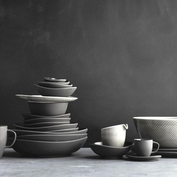 ROSENTHAL - Junto Slate Grey - Diep bord 33cm