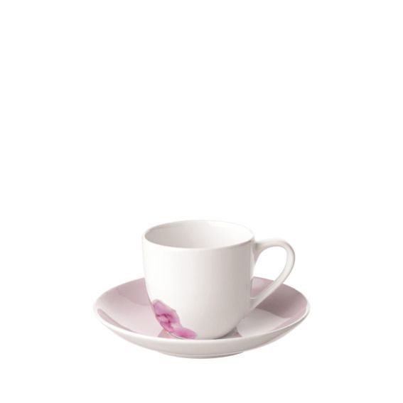 VILLEROY & BOCH - Rose Garden - Schotel voor espressokop Pink