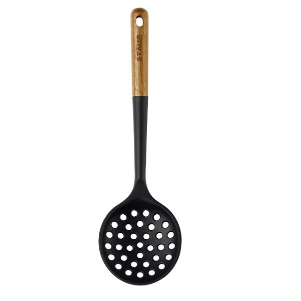 Schuimspaan 31cm zwart