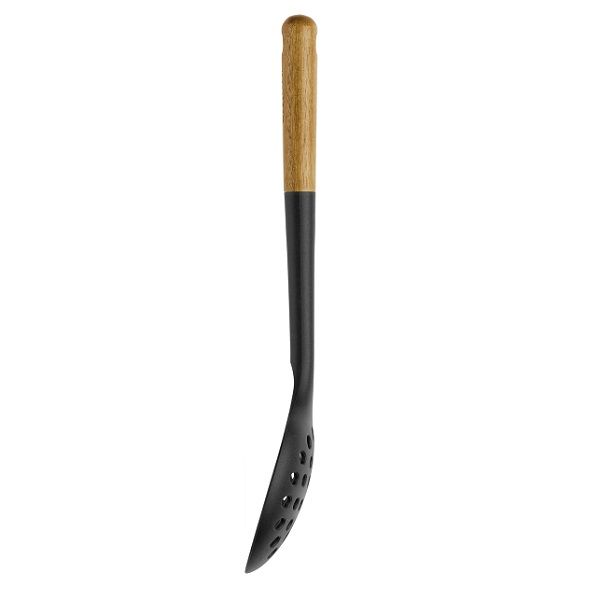 Schuimspaan 31cm zwart