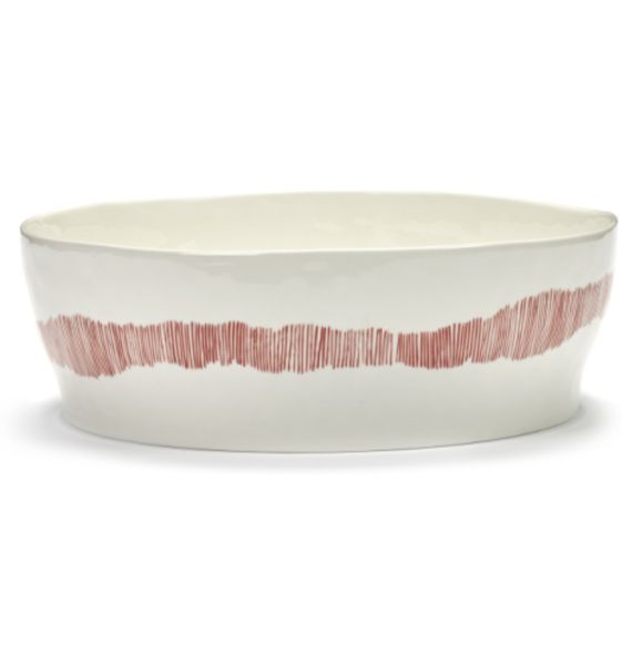 SERAX - Feast by Ottolenghi - Saladeschaal L27,5x27,5 H9,5cm wit