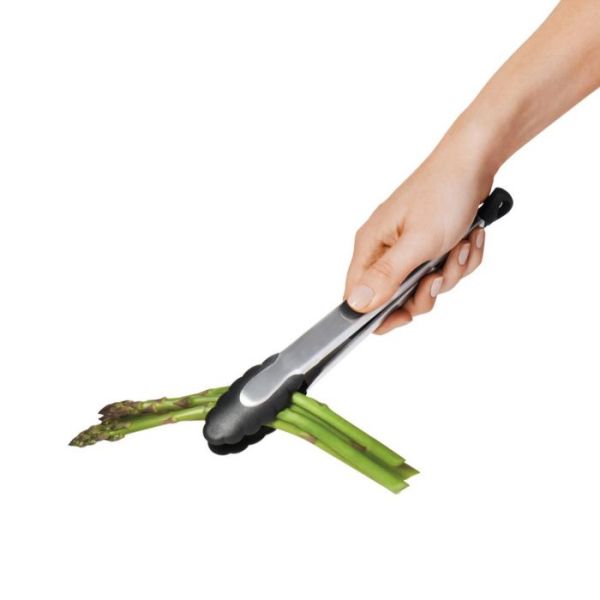 OXO GOOD GRIPS - Keukenhulpen - Serveertang met slot 30cm