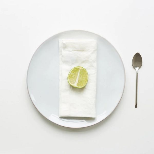 Linen Tales Servetten wit 40x40cm