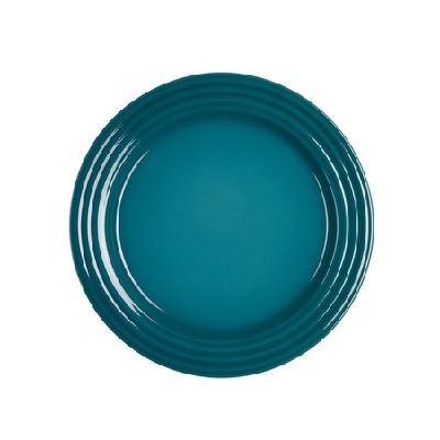 LE CREUSET - Aardewerk - Ontbijtbord 22cm Deep Teal