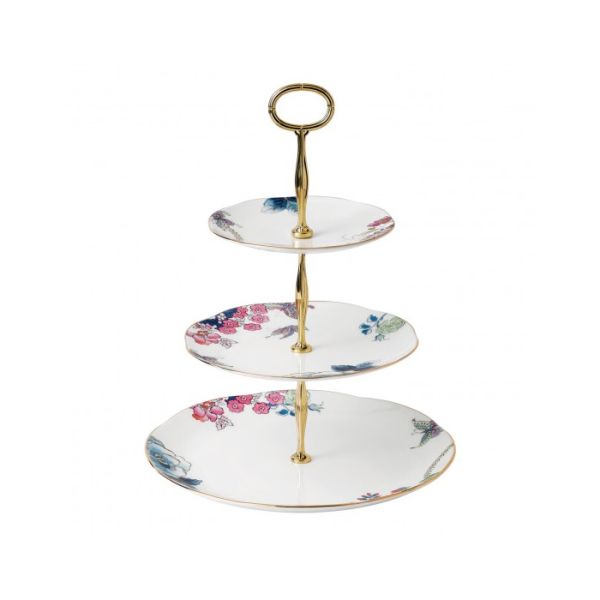 WEDGWOOD - Butterfly Bloom - Etagere 3-laags