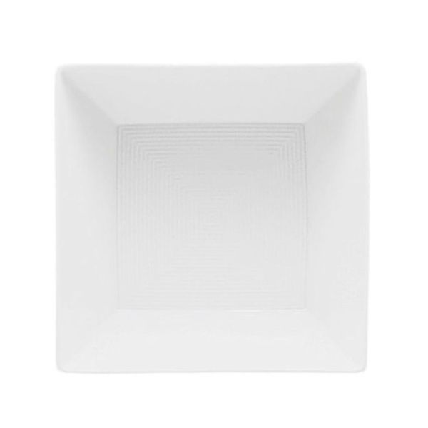 THOMAS - Loft White - Schaal vierkant diep 22cm