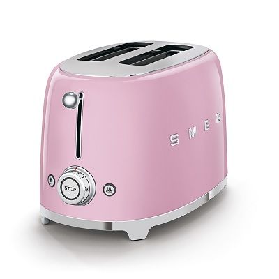 SMEG - Broodrooster - TSF01PKEU Broodrooster 2x2 Roze