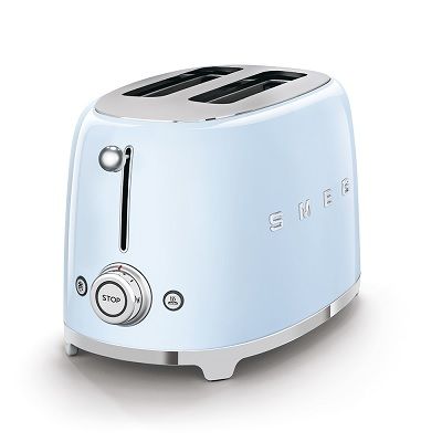 SMEG - Broodrooster - TSF01PBEU Broodrooster 2x2 Blauw