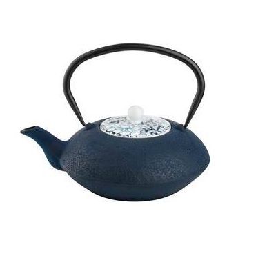 BREDEMEIJER - Yantai - Theepot 1,25l blauw - Servies.nl