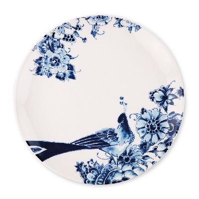 ROYAL DELFT - Peacock Symphony - Dinerbord Coupe 26cm