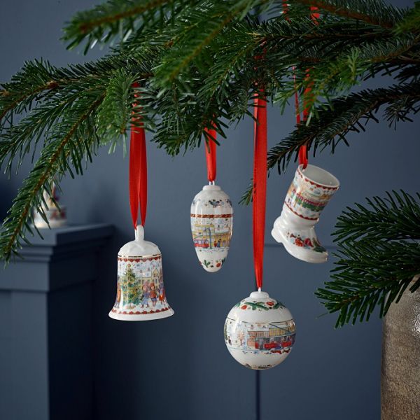 HUTSCHENREUTHER - Kerst 2023 - Kerstklok 2023 porselein