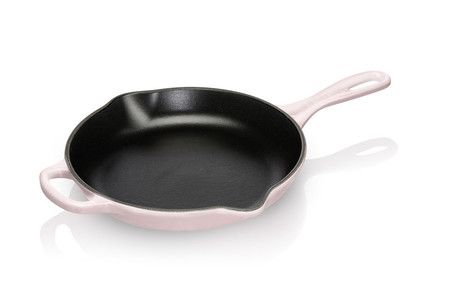 LE CREUSET - Gietijzer - Ronde skillet Shell Pink 23cm