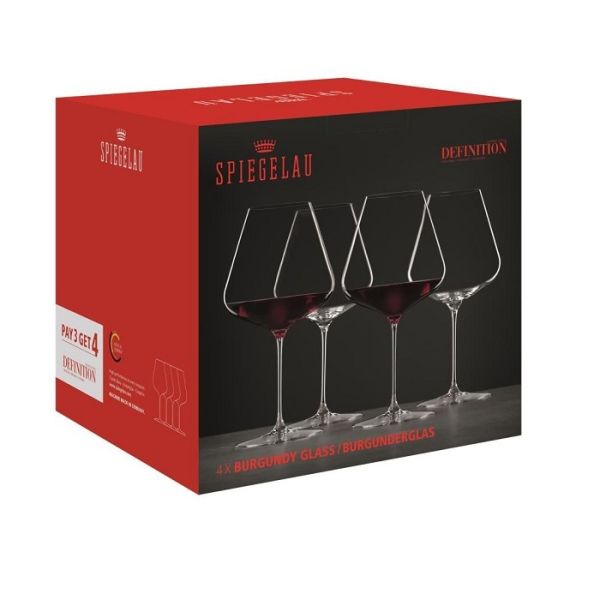 SPIEGELAU - Definition - Bourgogneglas 0,96l Set/4