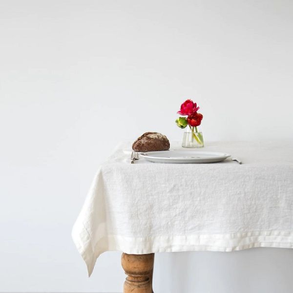 Linen Tales Tafelkleed White