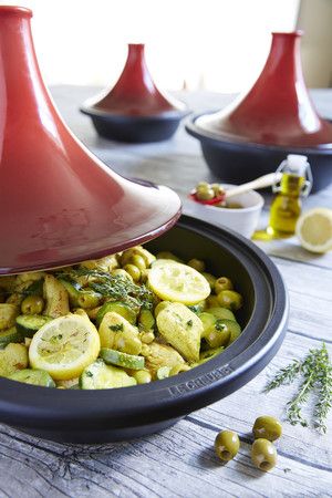 LE CREUSET - Tajines - Tajine 31cm Kersenrood