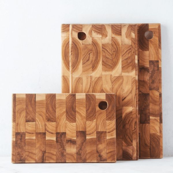 POINT-VIRGULE - Houten Plank - Plank Teakhout 30x20cm