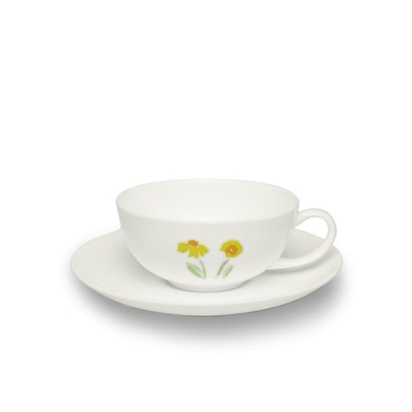 DIBBERN - Impression Yellow Flower Class - Theekop 0,20l