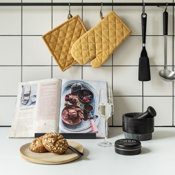 Tiseco - Keukentextiel - Ovenwant Camel