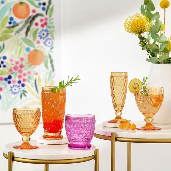 VILLEROY & BOCH - Boston Coloured - Waterbeker Berry 10cm 0,33l